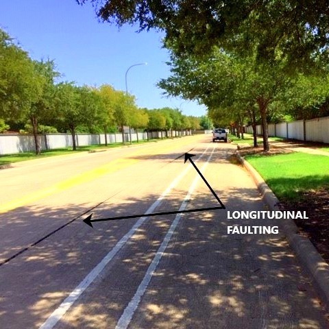 longitudinal joint faulting, longitudinal joint failure, joint faulting, joint failure, concrete lifting, polyurethane foam lifting, polyurethane foam injection